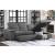 Alfio Microfiber Sectional with Pull-out Bed and Hidden Storage