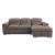 Alfio Microfiber Sectional with Pull-out Bed and Hidden Storage