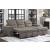 Alfio Microfiber Sectional with Pull-out Bed and Hidden Storage
