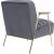 Woodford Velvet Accent Chair