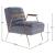Woodford Velvet Accent Chair