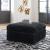 Midnight-Madness Polyester Oversized Accent Ottoman