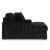 Midnight-Madness Polyester Oversized Chaise