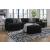Midnight-Madness Polyester Oversized Accent Ottoman