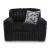Midnight-Madness Polyester Chair & a Half