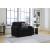 Midnight-Madness Polyester Chair & a Half