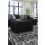 Midnight-Madness Polyester Oversized Accent Ottoman
