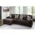 Midnight-Madness 2-Piece Polyester Sectional Sofa w/LAF Chaise