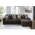 Midnight-Madness 2-Piece Polyester Sectional Sofa w/RAF Chaise