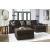 Midnight-Madness 2-Piece Polyester Sectional Sofa w/RAF Chaise
