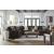 Midnight-Madness 4-Piece U-Shaped Polyester Sectional Sofa w/RAF Chaise