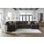 Midnight-Madness 4-Piece U-Shaped Polyester Sectional Sofa w/RAF Chaise