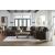 Midnight-Madness 4-Piece U-Shaped Polyester Sectional Sofa w/LAF Chaise