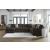 Midnight-Madness 4-Piece U-Shaped Polyester Sectional Sofa w/LAF Chaise
