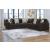 Midnight-Madness 3-Piece L-Shaped Polyester Sectional Sofa 