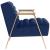 Woodford Velvet Accent Chair