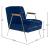 Woodford Velvet Accent Chair