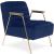 Woodford Velvet Accent Chair