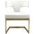 Alexandra Velvet Dining Chair with Gold Metal Base