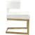 Alexandra Velvet Dining Chair with Gold Metal Base