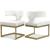 Alexandra Velvet Dining Chair with Gold Metal Base