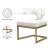 Alexandra Velvet Dining Chair with Gold Metal Base