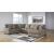 Cannonbrook 3-Piece Polyester U-Shaped Sectional Sofa w/Right Arm Chaise Facing