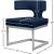Alexandra Dining Chair with Metal Base