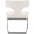 Alexandra Faux Leather Dining Chair with Chrome Metal Base