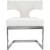 Alexandra Faux Leather Dining Chair with Chrome Metal Base