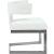 Alexandra Faux Leather Dining Chair with Chrome Metal Base