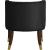 Perry Velvet Dining Chair with Espresso Wood Legs