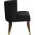Perry Velvet Dining Chair with Espresso Wood Legs