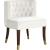 Perry Velvet Dining Chair with Espresso Wood Legs
