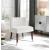 Perry Velvet Dining Chair with Espresso Wood Legs