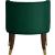 Perry Velvet Dining Chair with Espresso Wood Legs