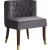 Perry Velvet Dining Chair with Espresso Wood Legs