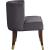 Perry Velvet Dining Chair with Espresso Wood Legs