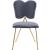 Angel Velvet Dining Chair with Gold Iron Legs