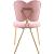 Angel Velvet Dining Chair with Gold Iron Legs