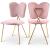 Angel Velvet Dining Chair with Gold Iron Legs