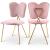 Angel Velvet Dining Chair with Gold Iron Legs