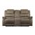 Shola Microfiber Fabric Double Reclining Loveseat