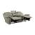 Shola Microfiber Fabric Double Reclining Sofa