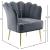 Jester Velvet Accent Chair