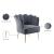 Jester Velvet Accent Chair