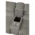 Borneo Chenille Fabric Double Reclining Loveseat