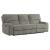 Borneo Fabric Double Reclining Sofa
