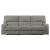 Borneo Fabric Power Double Reclining Sofa