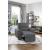 Andes Microfiber Chair with Pull-out Ottoman